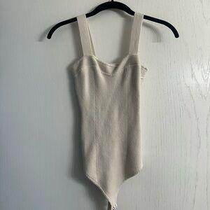 Abercrombie & Fitch Cream Bodysuit